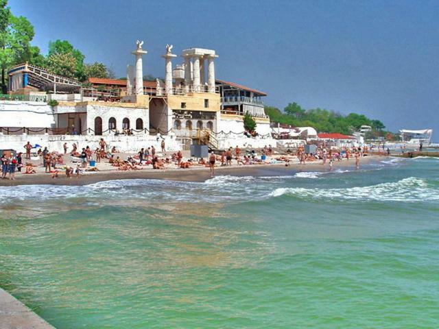Arcadia Seaview Terrace Apartment Odessa Exterior foto